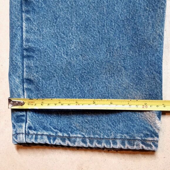 *READ* Carhartt Flannel Lined Relaxed Fit Work Jeans - Size 44x32 (Fits 44x31) - Picture 12 of 12